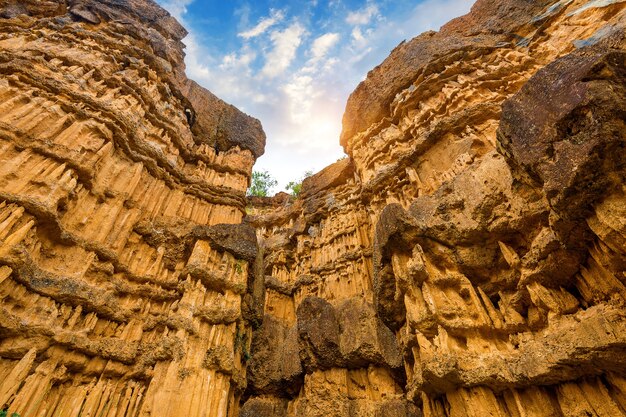 Pha Cho, Pha Cho son acantilados de cañón de tierra alta en los parques nacionales de Mae Wang en Chiang Mai, Tailandia. La increíble Tailandia.