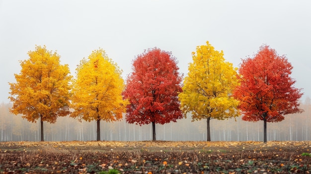 Foto gratuita photorealistic view of tree in nature with branches and trunk