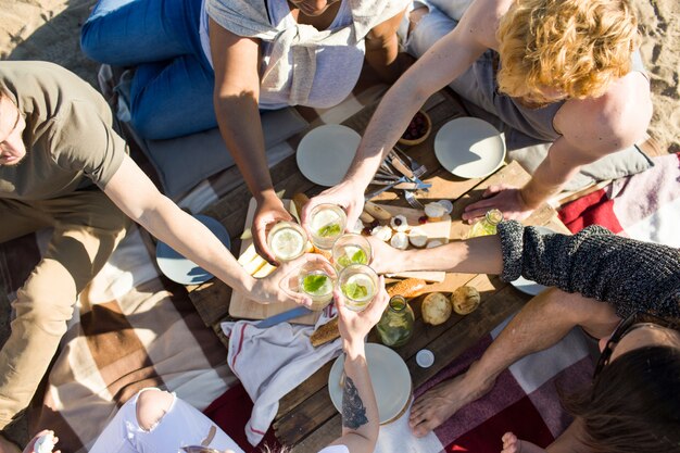 Picnic de amigos