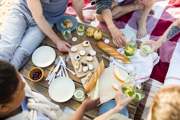 Picnic en la playa