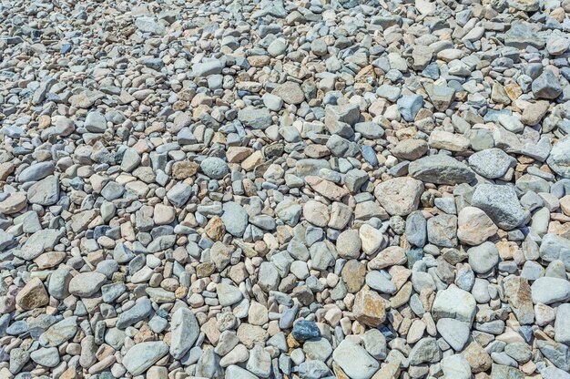 piedras en el suelo