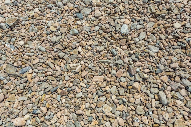 piedras en el suelo