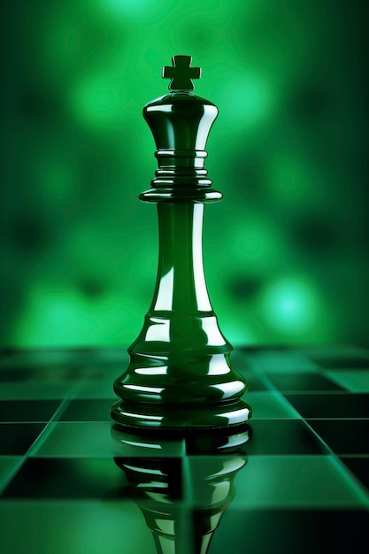 Foto gratuita pieza de ajedrez dramática