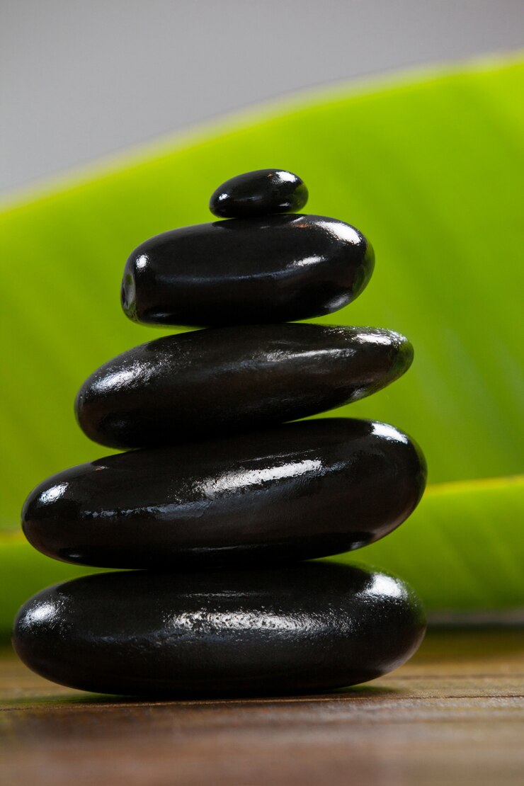 Foto gratuito pila de piedras de cantos rodados