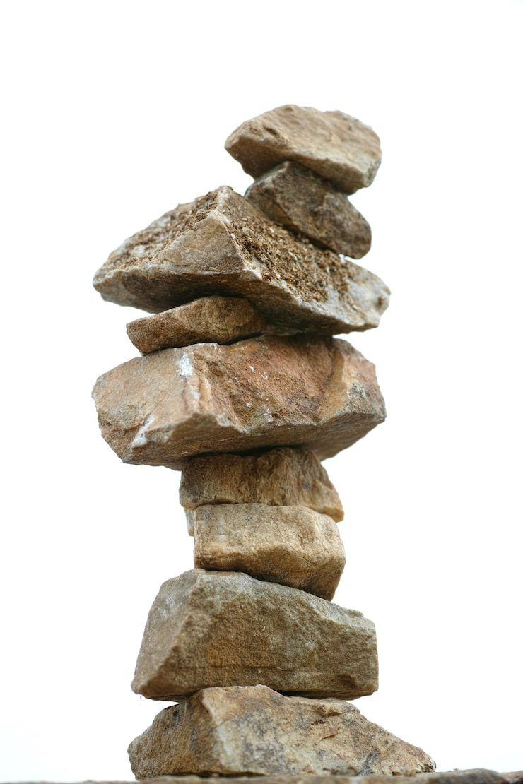 Foto gratuito pila de piedras
