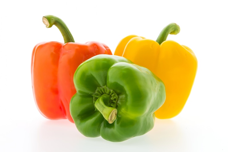 Foto gratuito pimiento colorido