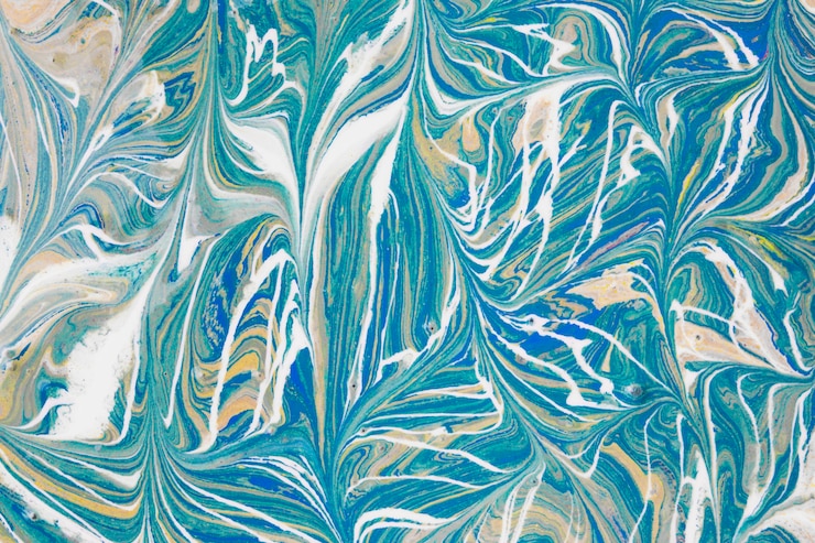 Foto gratuito pinceladas verdes y blancas