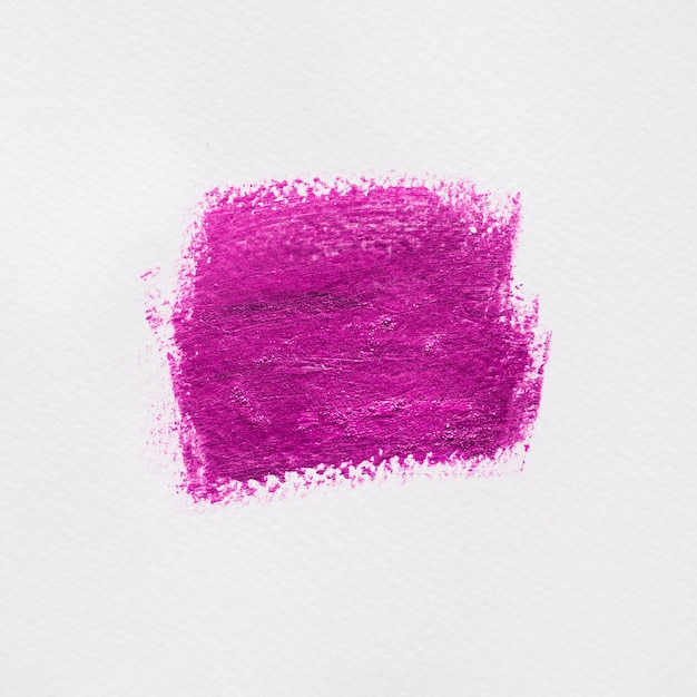 Pintura abstracta violeta vista superior