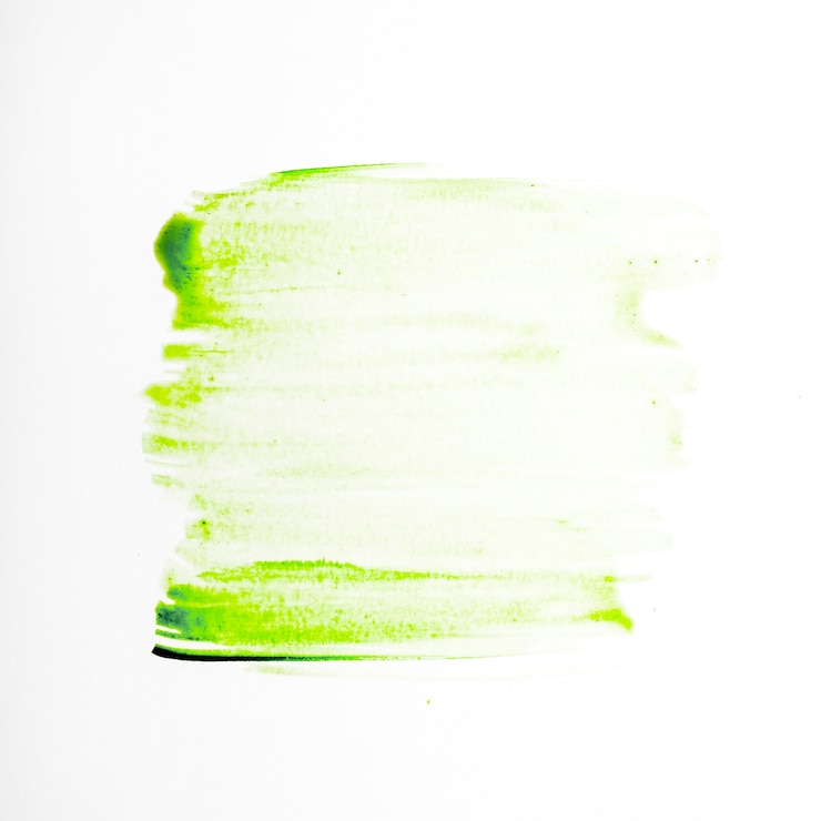 Foto gratuito pintura de acuarela abstracta verde