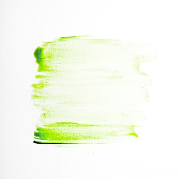 Pintura de acuarela abstracta verde