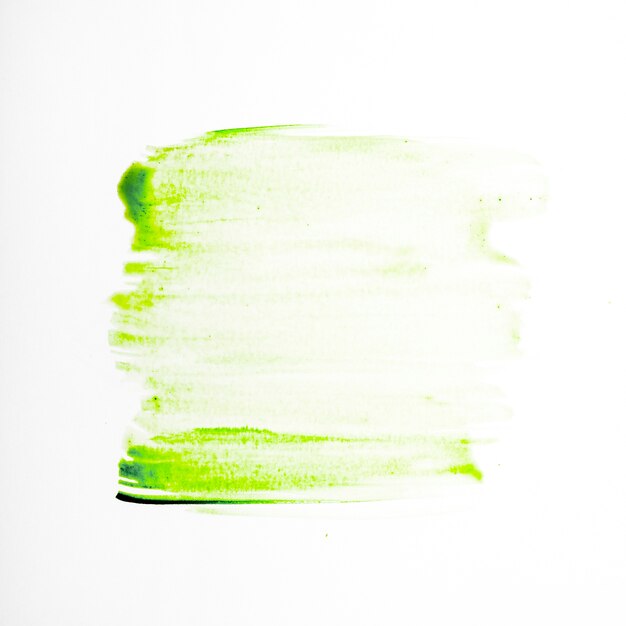 Pintura de acuarela abstracta verde