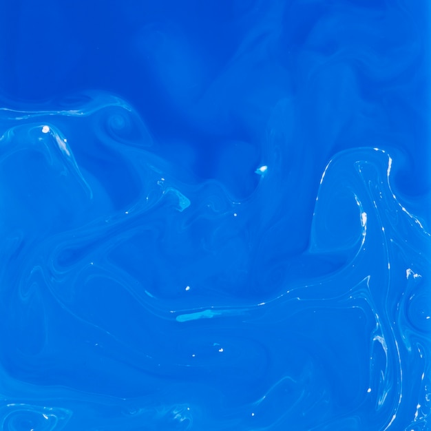 Foto gratuita la pintura azul abstracta de acrílico textura con patrón de mármol
