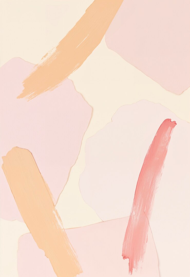 Pintura de formas fluidas abstractas