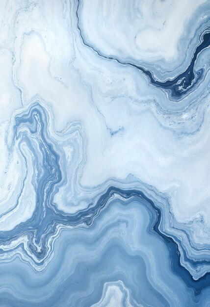 Pintura de formas fluidas abstractas