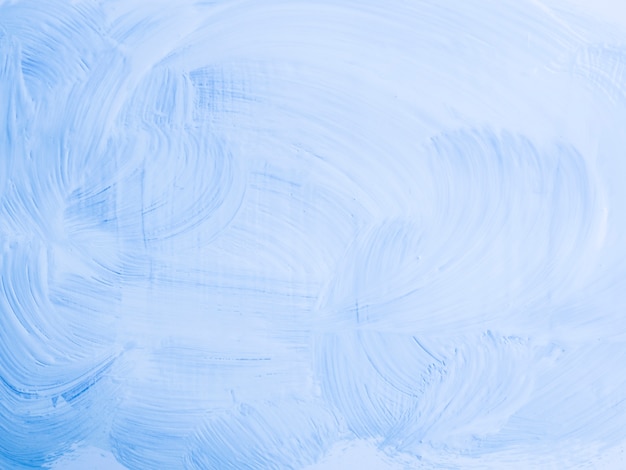 Pintura minimalista de color azul claro.