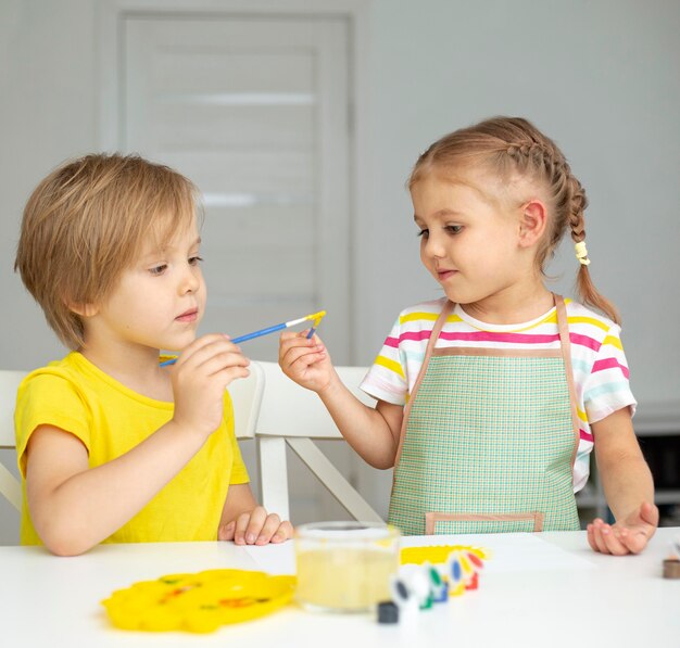 Pintura de niños pequeños