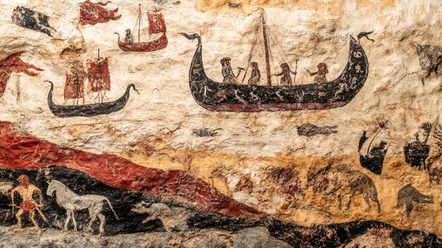Pinturas arqueológicas en cuevas