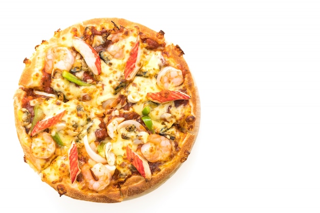 Pizza de mariscos