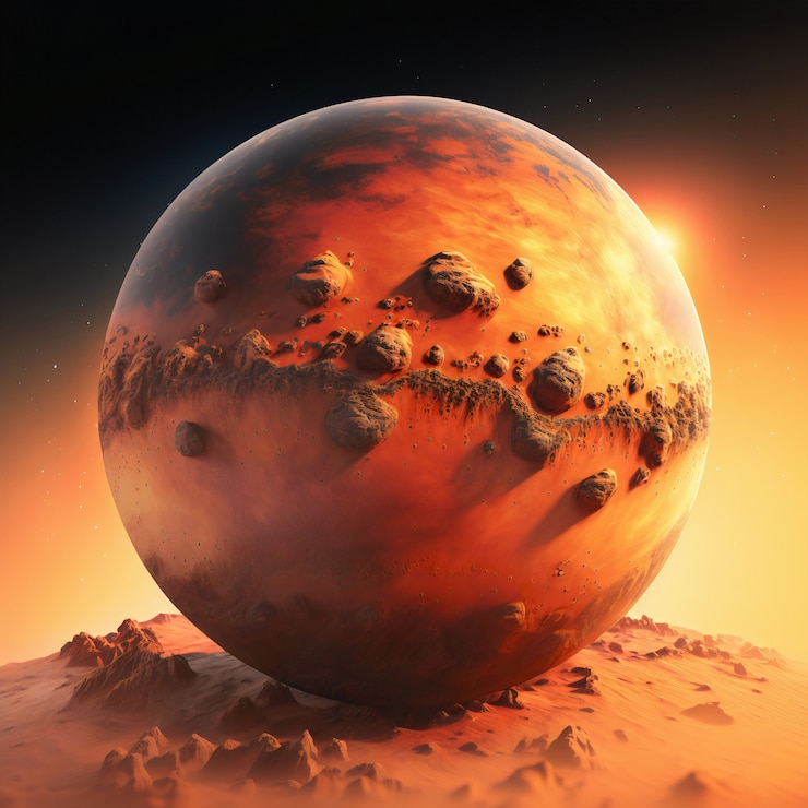 Photo Gratis planet-planet tata surya