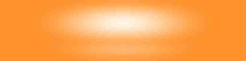 Foto gratuita plantilla web de estudio de diseño de diseño de fondo naranja abstracto informe comercial con color degradado de círculo suave