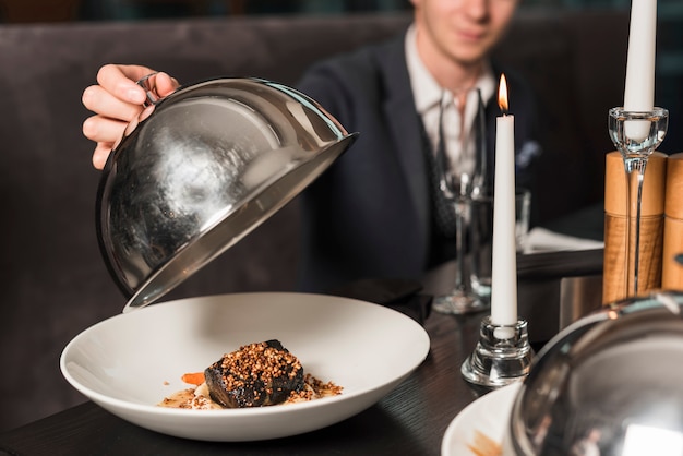 Foto gratuita plato delicioso en restaurante