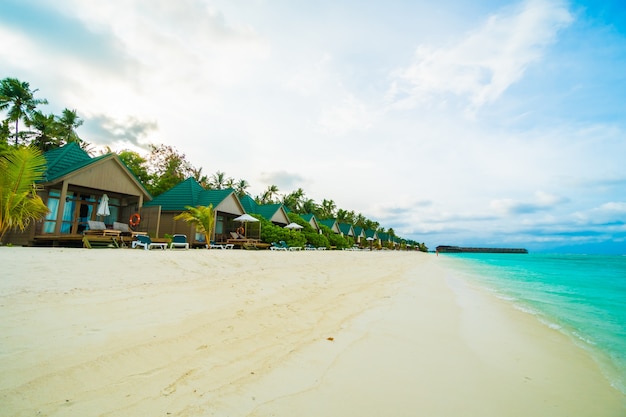 playa al aire libre del hotel Caribe Árbol