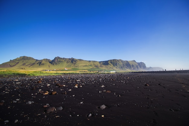 Foto gratuita la playa negra