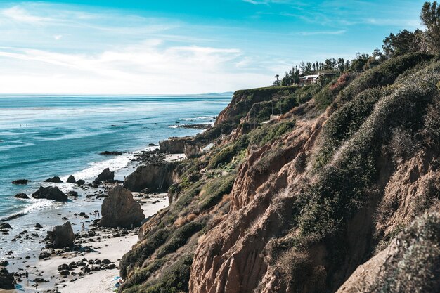 Playa y tierra