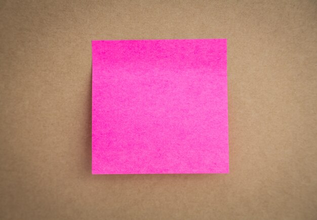 Post-it rosa