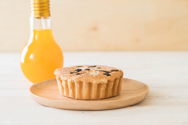 Postre chino de la torta dulce