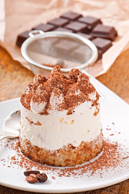 Postre de tiramisú