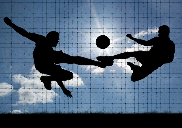 la práctica de fútbol de experiencia enfocada técnico