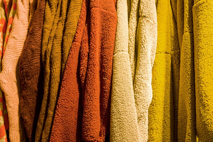 Foto gratuito prendas de ropa en una tienda