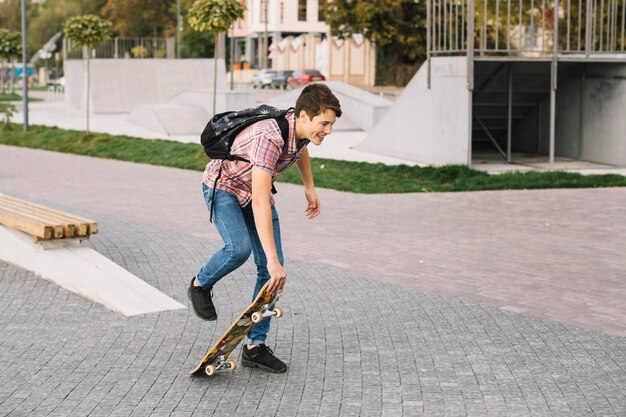 Preparación para andar en patineta