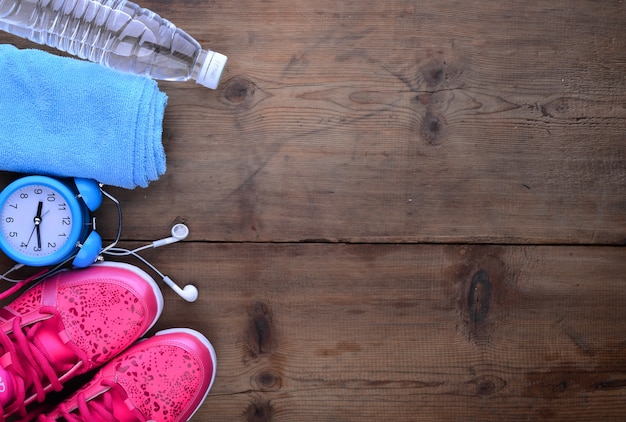 Foto gratuita preparado pora el gimnasio