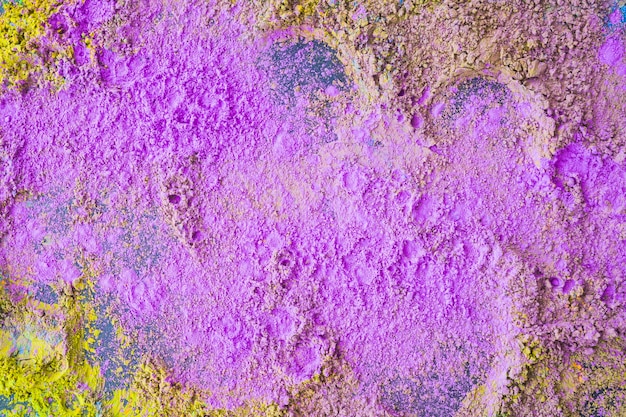 Primer plano de fondo de color holi tradicional púrpura