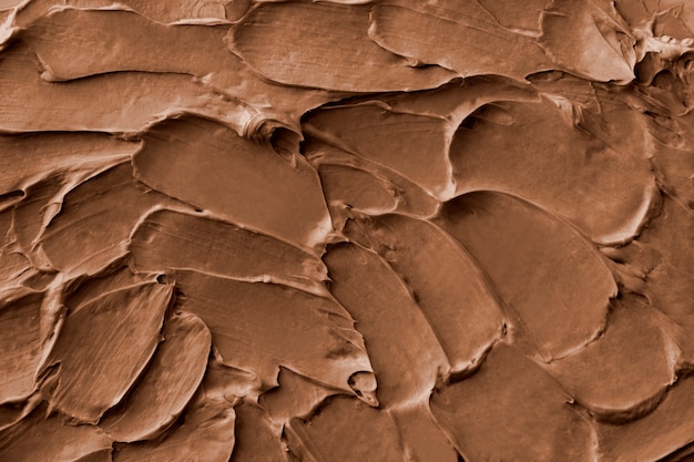 Foto gratuita primer plano de fondo de textura de glaseado de brownie