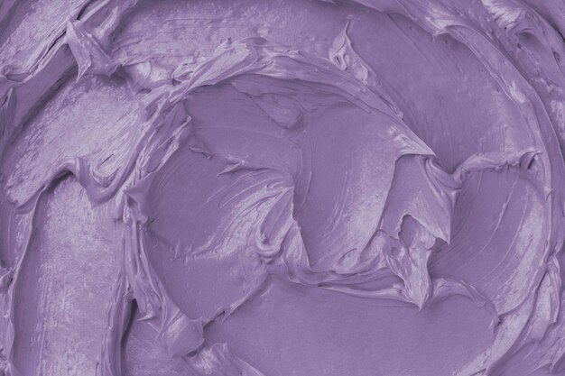 Primer plano de fondo de textura de glaseado púrpura