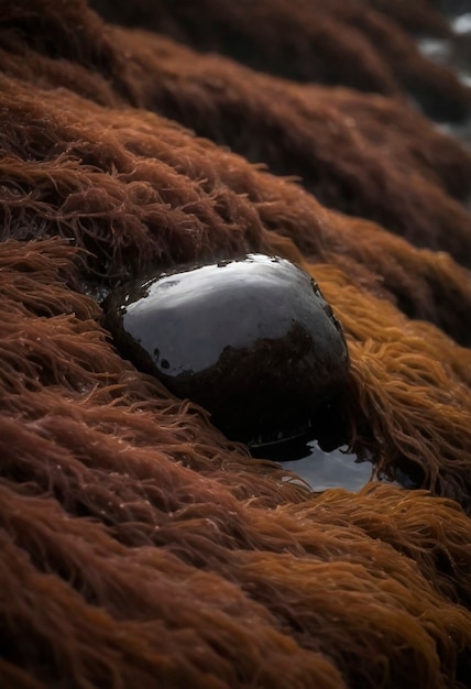 Foto gratuita un primer plano del musgo en la naturaleza