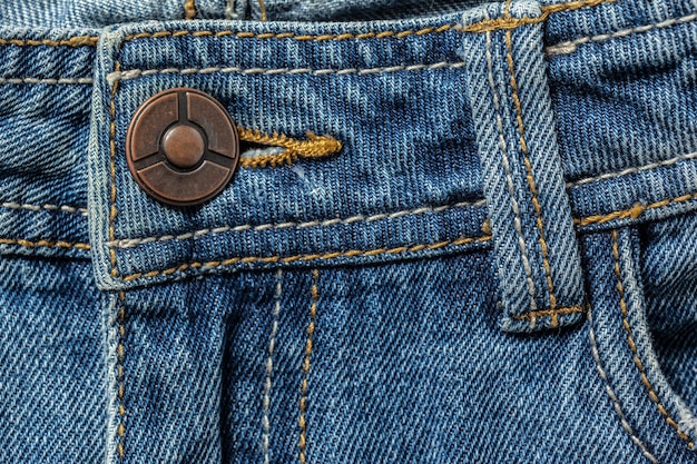 Primer plano de los pantalones vaqueros