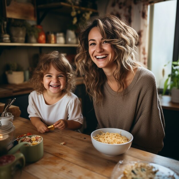 Un primer plano de una persona cocinando