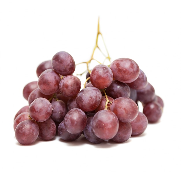 Primer plano de un racimo de uvas