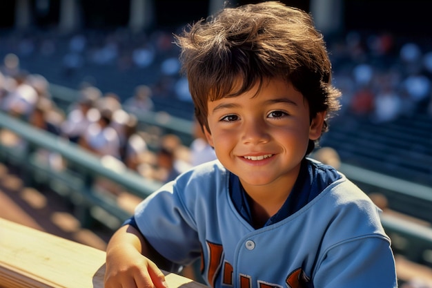 Foto gratuita primer plano retrato de un joven jugador de béisbol