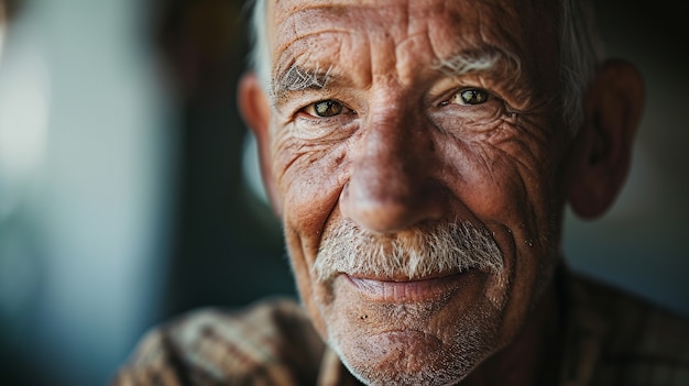 Foto gratuita un primer plano en el retrato de una persona emocionada