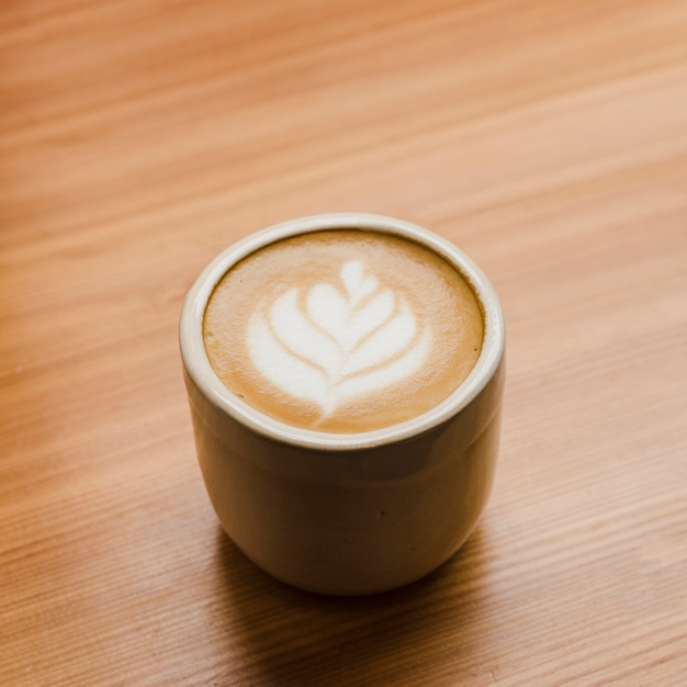 Primer plano, taza de café