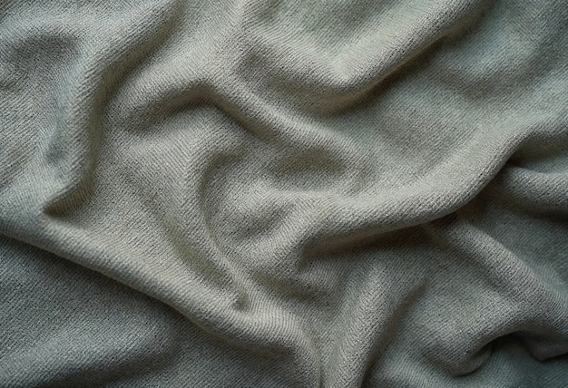 Un primer plano de la textura de la tela de lino