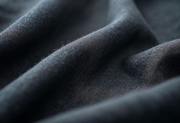 Un primer plano de la textura de la tela de lino