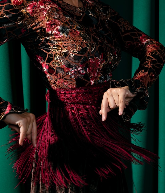 Primer vestido de flamenca hermoso