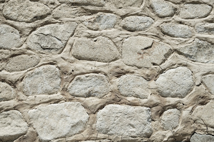 Foto gratuito primer viejo de la textura del fondo de la pared de piedra
