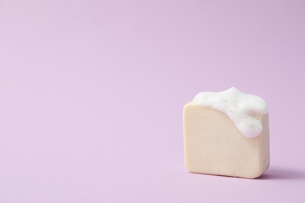 Procedimientos de belleza de spa de jabón y espacio de concepto de cuidado de la piel para texto